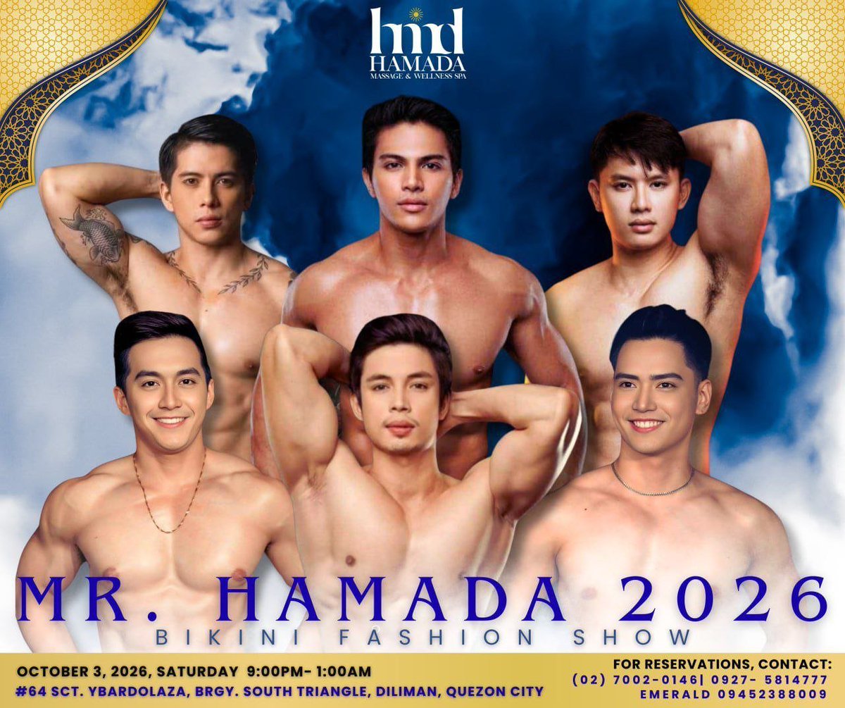 ArcherUnwound's tweet photo. see you all later tonight @Hamadasspa 

exciting na naman ito sa Wet area and Vanguard Bar.. See yall https://t.co/KFpSWk9ERT