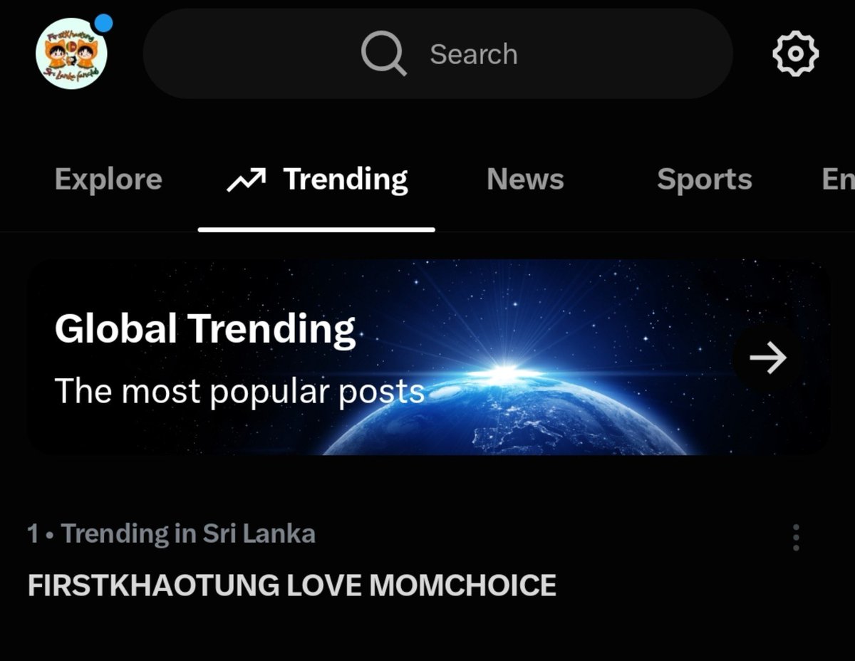 FirstKhao_SL_FC's tweet photo. Trending #1 in Sri Lanka 🇱🇰

Thank you for all the love and support 🧡

FIRSTKHAOTUNG LOVE MOMCHOICE #MomChoicexfirstkhaotung https://t.co/FGUvqyUShV