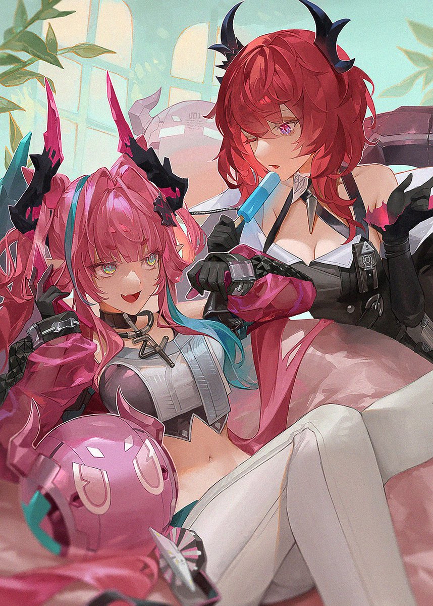 BONZON_e's tweet photo. イヴォンヌとレーヴァテイン　#ArknightsEndfield‌ #エンドフィールド #明日方舟終末地 https://t.co/MTAsfaiOjj