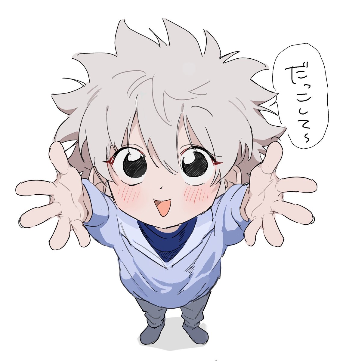 pi_ti_pi_ti's tweet photo. 幼少期キルアかわちこいよね✧
 #キルア https://t.co/DgpqeMYcZj