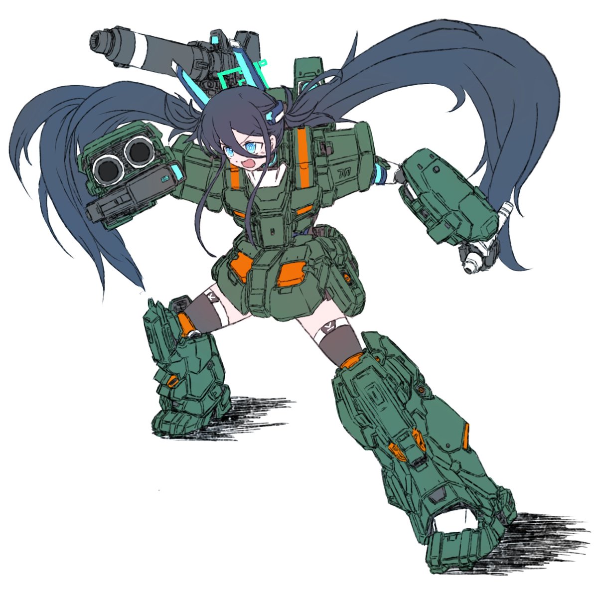 Veku3939's tweet photo. フルアーマーアリス(プランA) https://t.co/KNEalE6uYN