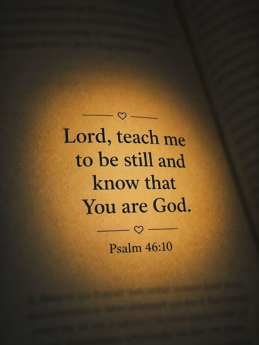 thompsonb2569's tweet photo. - Psalm 46:10 https://t.co/Y2wLd8oGyo
