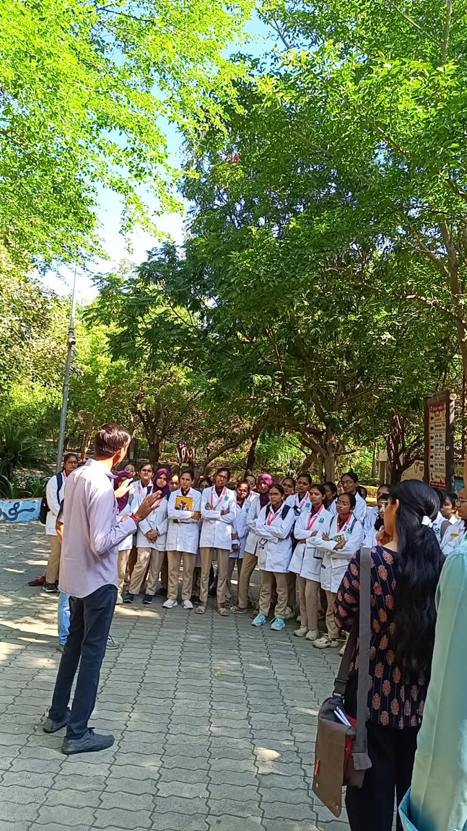 smartcityrajkot's tweet photo. 2nd October 2026, as a part of Wildlife Week 2026, 48 students and faculties of
Sardar Patel Homeopathy College, Rajkot
Visited Rajkot Zoological Park.
Snake awareness & information session and Nature, Trees & Trail Session had been conducted.
#NCAP #swachchhatahiseva2026 https://t.co/bZTD9R5Ouz