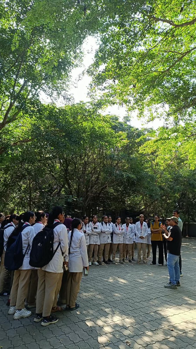 smartcityrajkot's tweet photo. 2nd October 2026, as a part of Wildlife Week 2026, 48 students and faculties of
Sardar Patel Homeopathy College, Rajkot
Visited Rajkot Zoological Park.
Snake awareness & information session and Nature, Trees & Trail Session had been conducted.
#NCAP #swachchhatahiseva2026 https://t.co/bZTD9R5Ouz