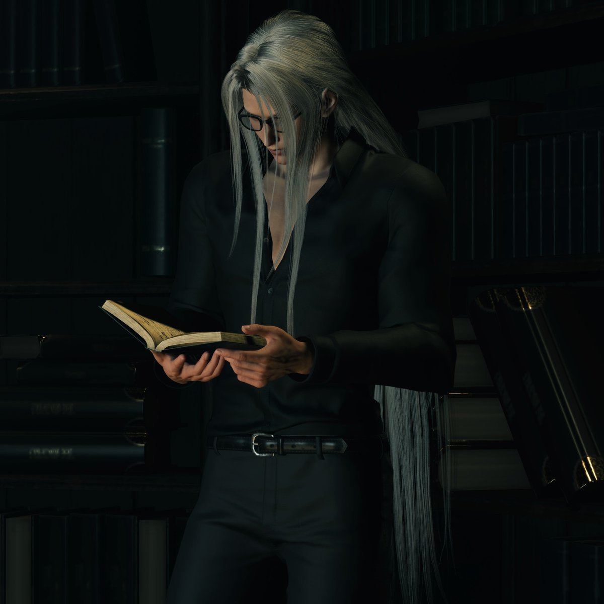suga_high93's tweet photo. Hot teacher Sephiroth https://t.co/CZebadq83f