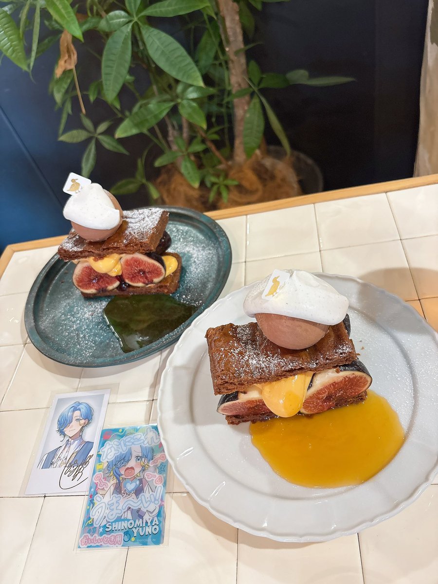 _y_m_m_c's tweet photo. 📍teal (日本橋)

『無花果のミルフィーユ』

カフェ活✊🏻
思ってたよりも大きくて食べ応え満点✨
めーちゃくちゃ美味しかった（ ᵕ̩̩ ᵕ̩̩ ）♡♡

#エゴ宮サ https://t.co/H3cT0TXBli