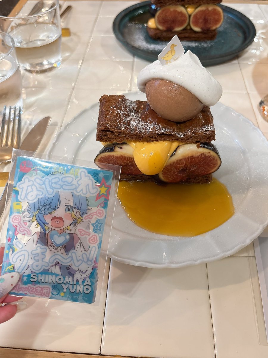 _y_m_m_c's tweet photo. 📍teal (日本橋)

『無花果のミルフィーユ』

カフェ活✊🏻
思ってたよりも大きくて食べ応え満点✨
めーちゃくちゃ美味しかった（ ᵕ̩̩ ᵕ̩̩ ）♡♡

#エゴ宮サ https://t.co/H3cT0TXBli