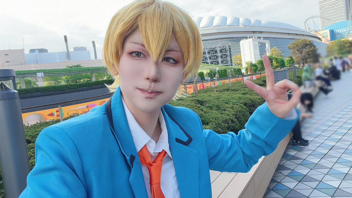 Noukin_cosplay's tweet photo. cos / 忘却バッテリー⚾️

　てでし✌🏻速報🎶おるよん

#コスフェスTDC https://t.co/QzNDeKSdze