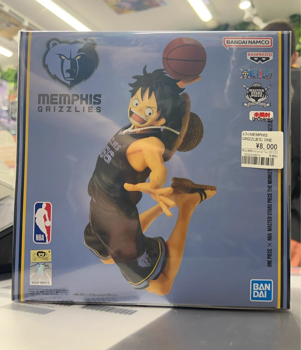 ワンピース ルフィ フィギュア MEMPHIS GRIZZLIES アニメフィギュア専門店】おたちゅう。秋葉原1号店 on X