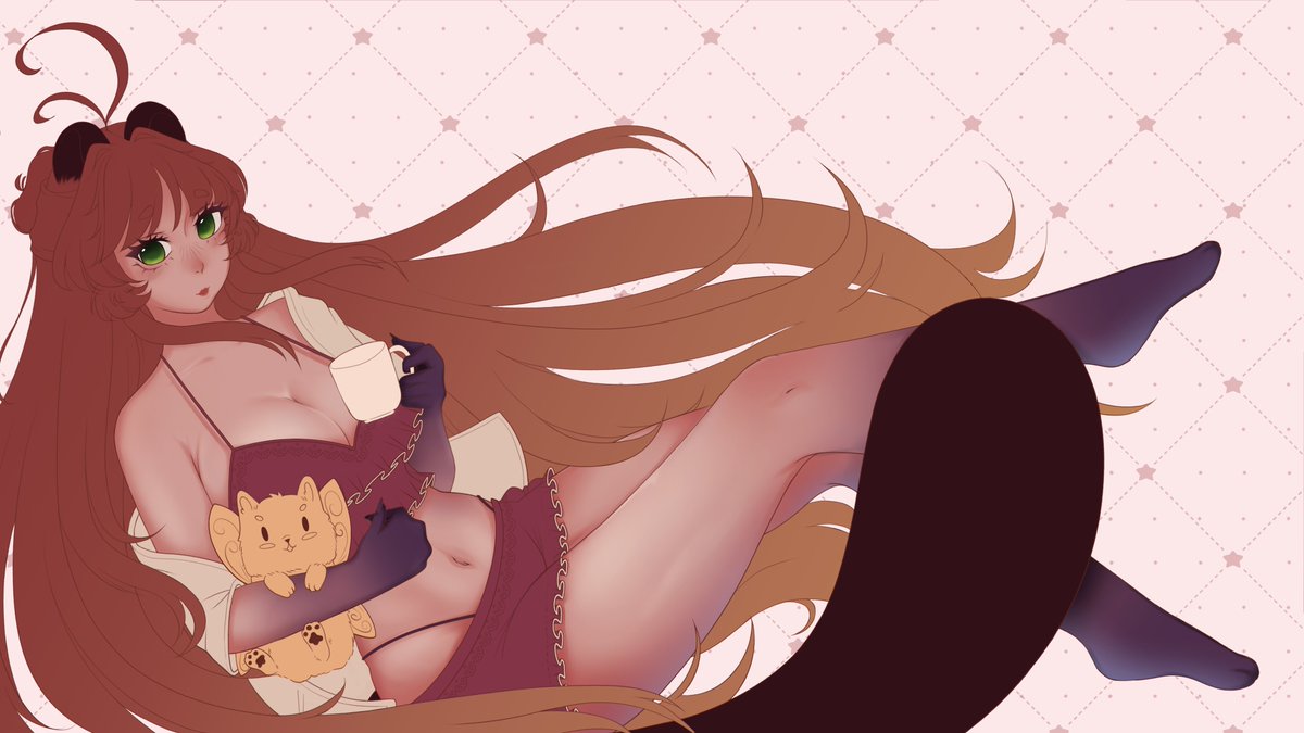 PlumBerryo7's tweet photo. @Moemiart Hiii let's be moots! Art of a recent art trade+my own art of my sona <3 https://t.co/XlSvmSc1Sn