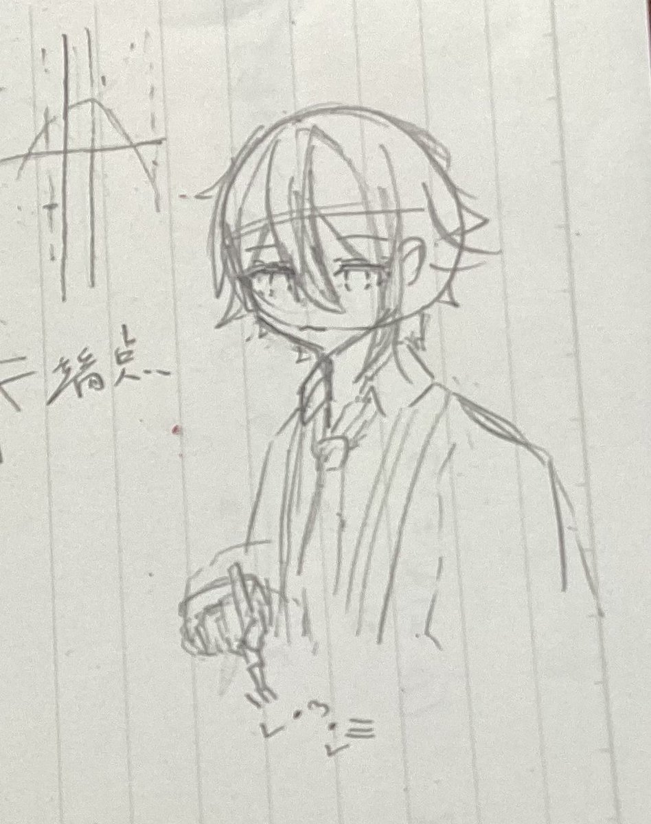 moraruseint's tweet photo. こちらは授業中に書いた手癖MAXのるぃ https://t.co/tyu0VbhbKG