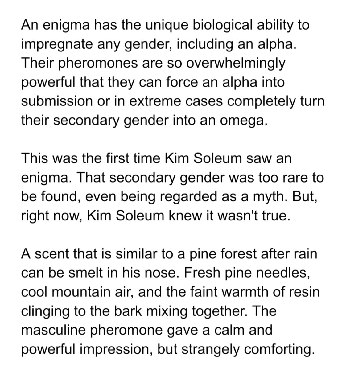lanaya_lala's tweet photo. this is the first time i write in english without google translate. because the alpha x omega theme is too cliche, i wrote enigma x alpha who turned to omega. ofc jahsol 🤣 https://t.co/sUdnwrTiPl