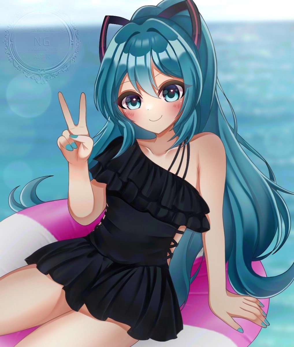C0OtMB9zKPGWdsp's tweet photo. #初音ミク #HatsuneMiku 
IFミク🏖️ https://t.co/gwIPHMvamA