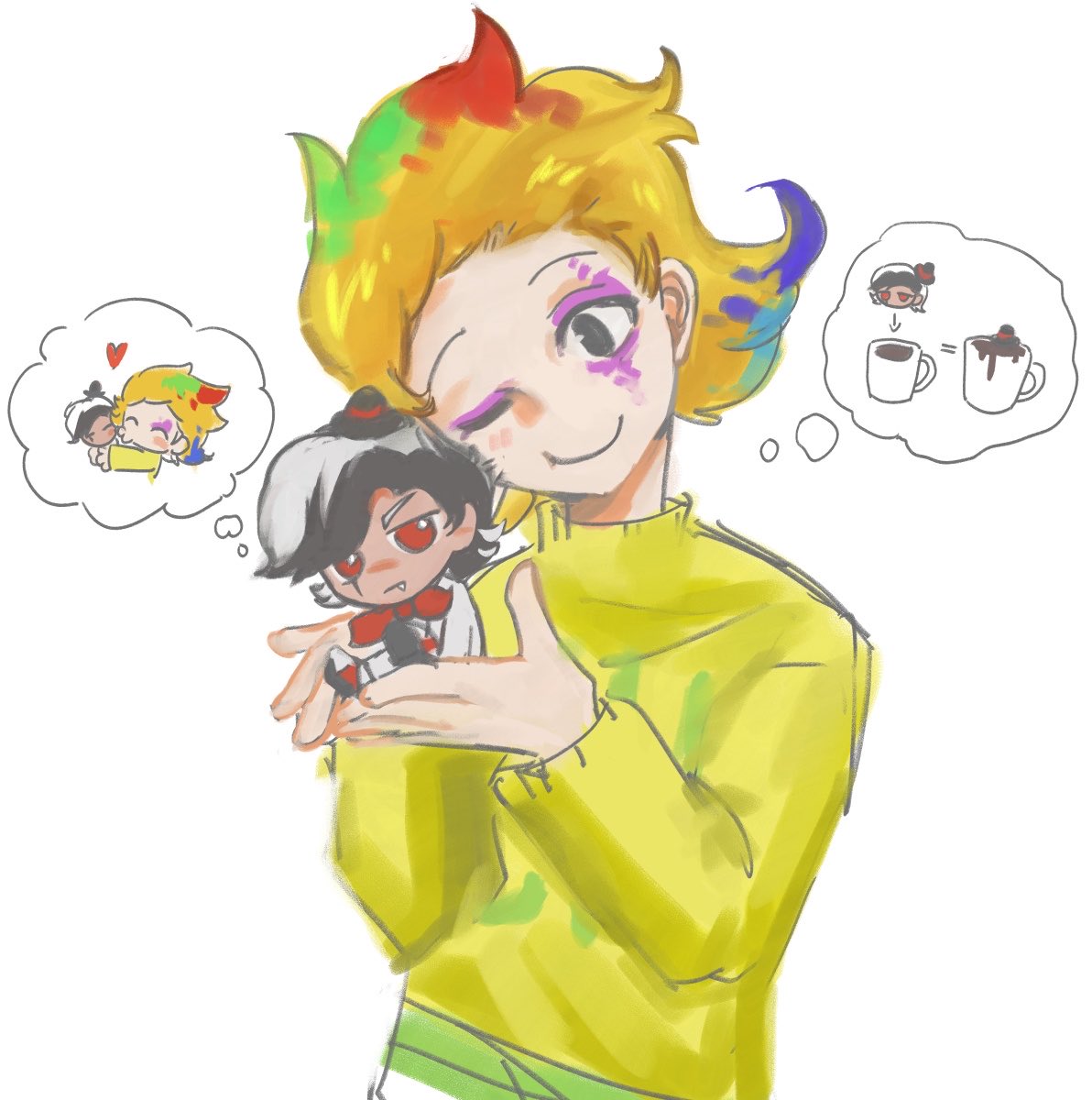 yako_158's tweet photo. #криминарт  art trade to https://t.co/KTHbwhcSvB