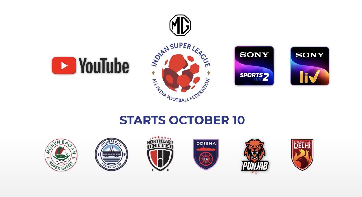 blastersbase's tweet photo. ISL Announced YouTube &amp; Sony Sports Network as broadcast partners! 

#KeralaBlasters #KBFC #MGISL13 #BlastersBase https://t.co/HQZdww7onx