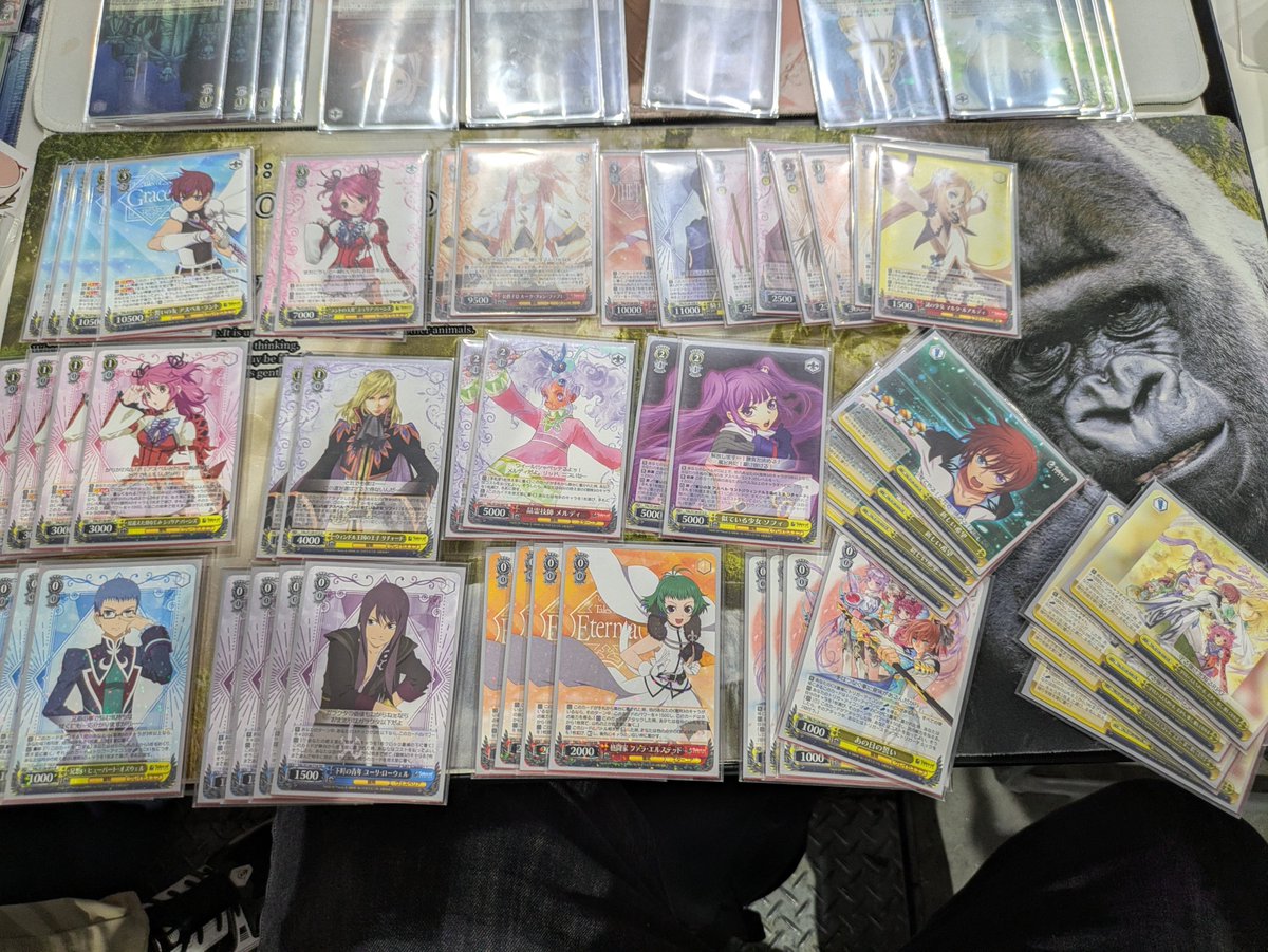 endra_ws_'s tweet photo. 東京トリオ
使用
８
予選
１、８扉卯月後◯◯
２、８扉東方先〇〇
３、８電源デアラ後◯◯
４、門枝ありふれ先〇〇
５、８電源オバロ先◯✕

決勝
１、８扉バチャガ先〇〇
２、宝扉バンドリ先〇〇
３、８枝リゼロ先✕✕
４、８枝フリーレン〇〇

３位！！！！！！
個人8-1！！！！ https://t.co/SnNni3b585