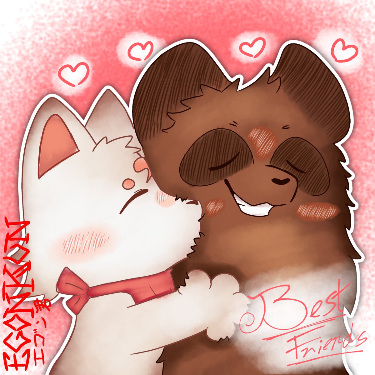 EgonDoesDishes's tweet photo. maki and xiangtai being best friends

#FabulousBeasts #YouShouYan #有兽焉 #furryartㅤㅤㅤ #furry https://t.co/wSWoxZabhO