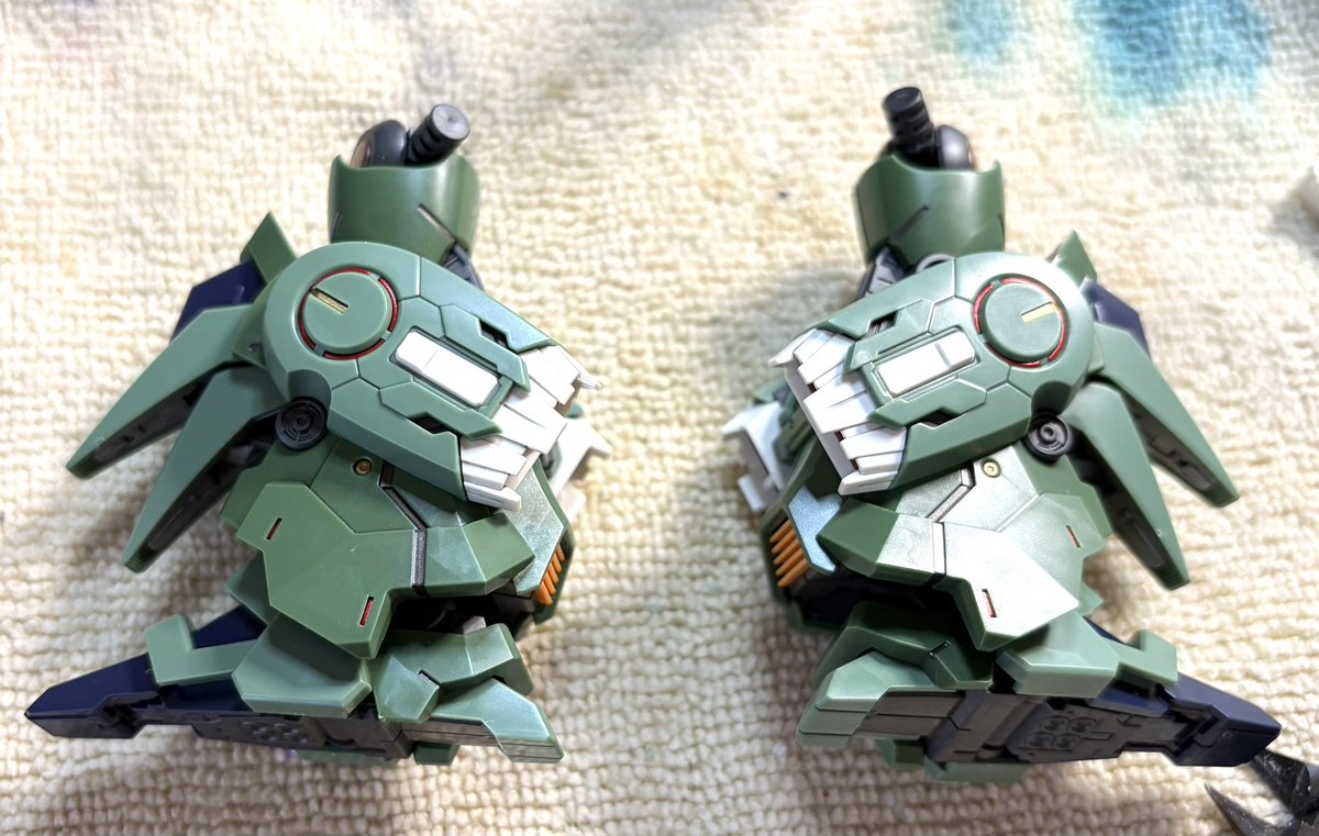 smfrt786's tweet photo. MGSD クシャトリヤの進み具合やで
やっと脚から外装をつけ始めたで… https://t.co/xyyHV6RoeJ
