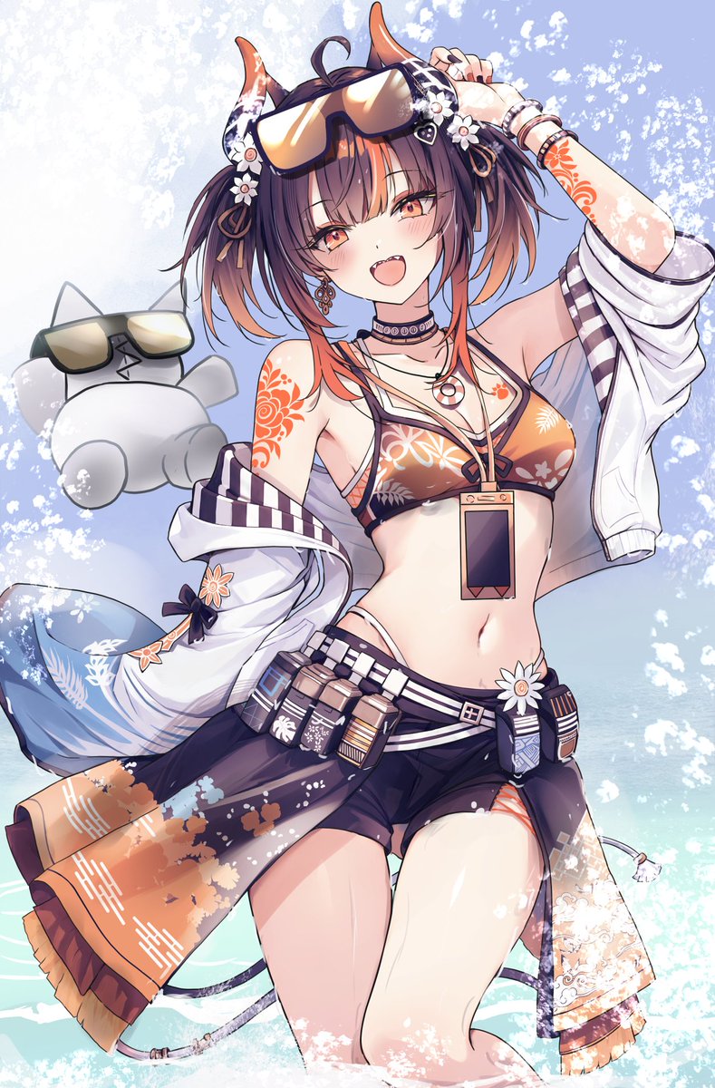 derk_maxx's tweet photo. 🏝️🌊🌊

#まのさば二次創作 https://t.co/mizMG70rcz