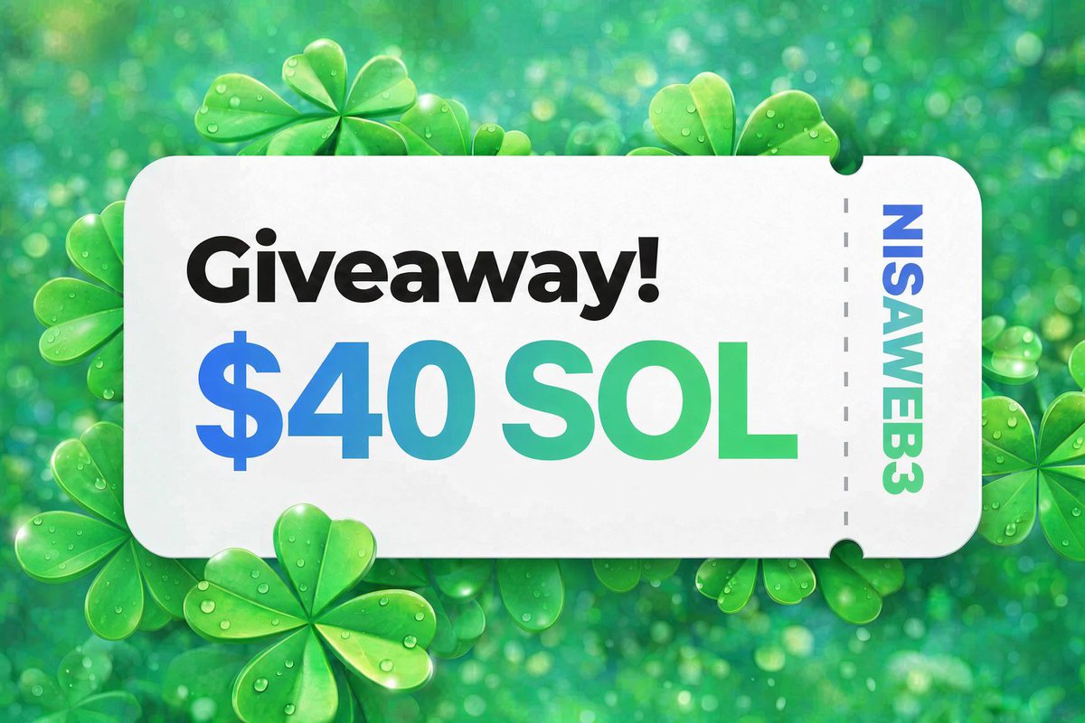NisaWeb3's tweet photo. — 𝗚𝗜𝗩𝗘𝗔𝗪𝗔𝗬 🔮✨

▪️ We’re 𝗴𝗶𝘃𝗶𝗻𝗴 𝗮𝘄𝗮𝘆 $40 in $SOL to 2 winners! 

1️⃣ Rt and Like
2️⃣ Have an account on https://t.co/Jo0wF8CNfZ
3️⃣ Drop your Flipcoin username and $SOL addy

🌱 I’ll send $20 worth of $FLIP to selected participants

Ends in 24 Hours ⏱️ https://t.co/zsGNOdhmMY