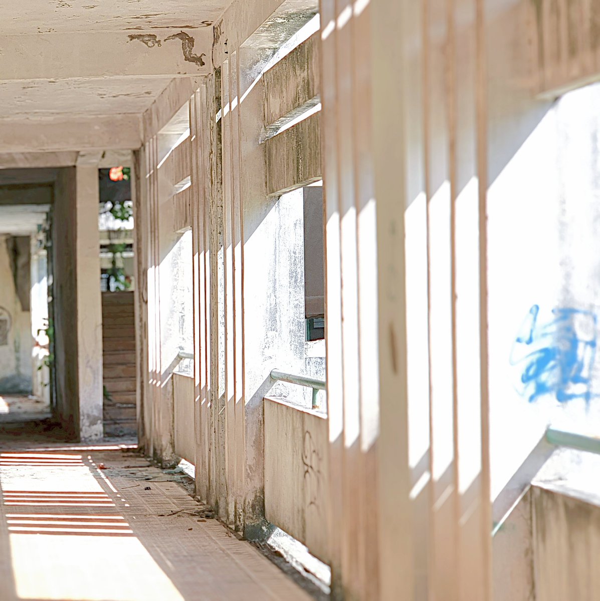 kinkyoii's tweet photo. Do you remember our childhood school?

Since it was built on weak soil, the foundation sank. It's been abandoned for quite some time now, and it looks like they're getting ready to tear it down.

#kinkyoii #kinkyduhi #kinurbex #urbexvn https://t.co/q1Gh2ANyi4