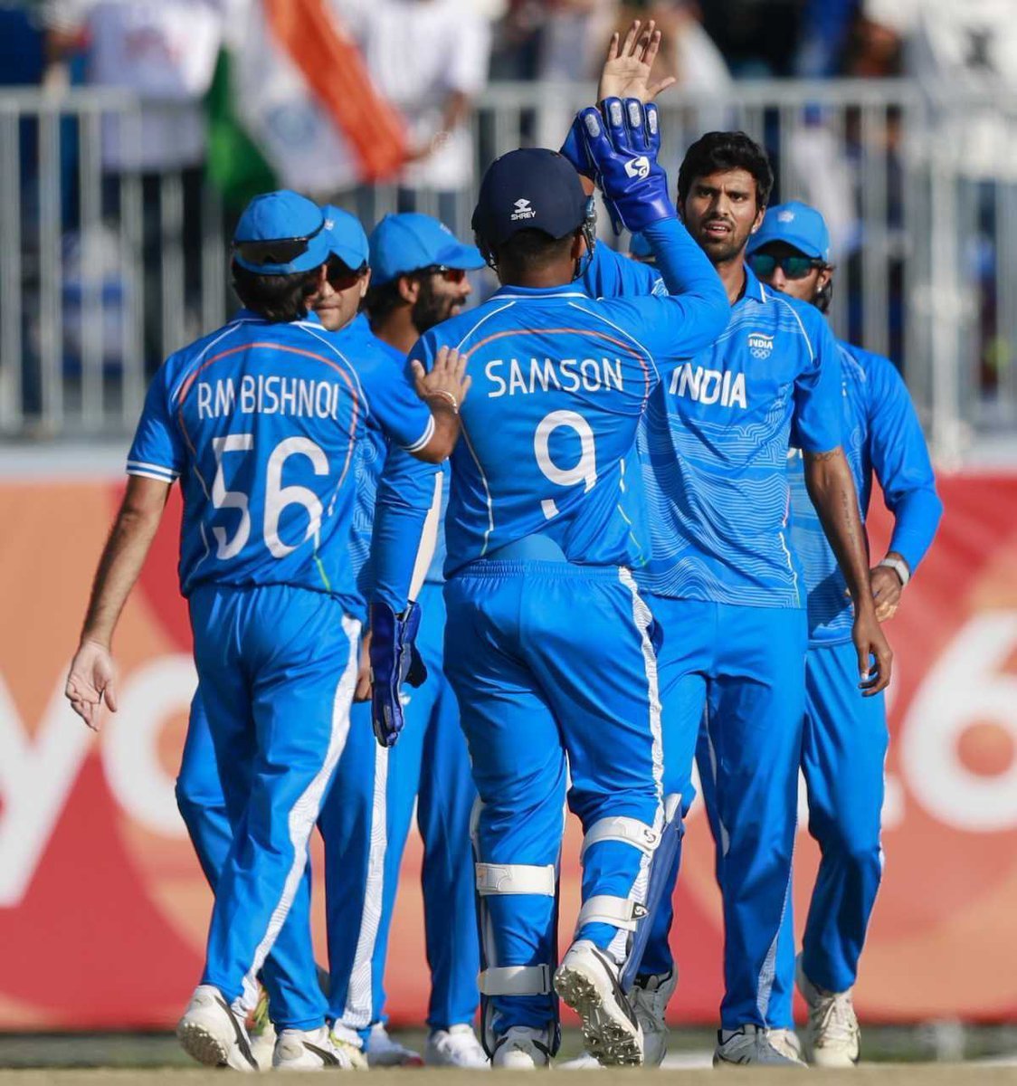 RahulrajRout's tweet photo. GOLD FOR INDIA!! 🥇🇮🇳🔥

India beat Pakistan to win the GOLD MEDAL!! 🏆
What a performance. What a finish!! 💙🔥

#INDvsPAK #TeamIndia #India #GoldMedal #AsianGames2026 https://t.co/RkV3DgZbYX