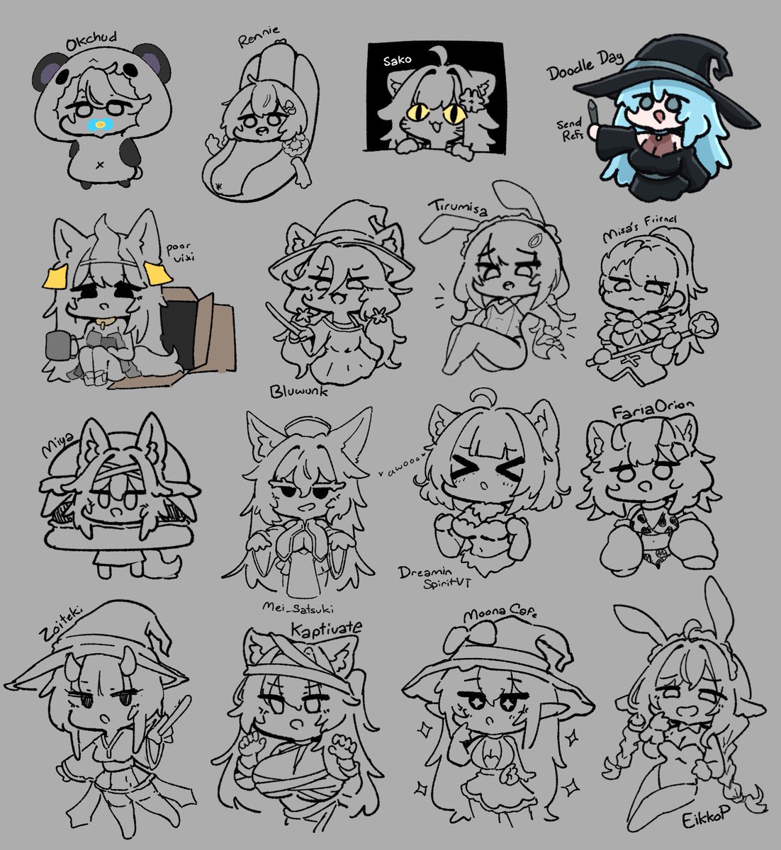 Sae_Art's tweet photo. doodles https://t.co/cDC106r66R