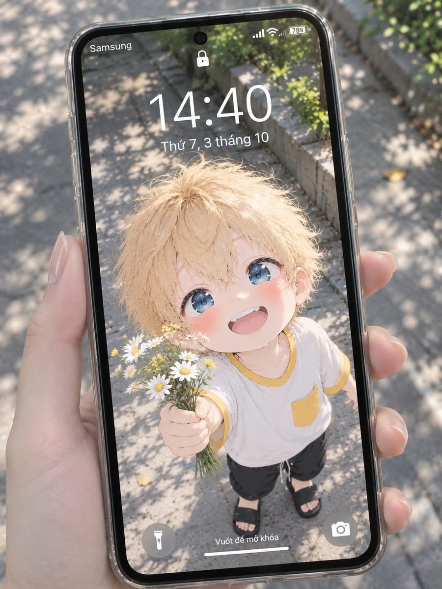 vtk17924's tweet photo. 🥰🥰That phone wallpaper looks absolutely adorable—who is that incredibly cute person?🤔😘 https://t.co/Rnh3xje2P9