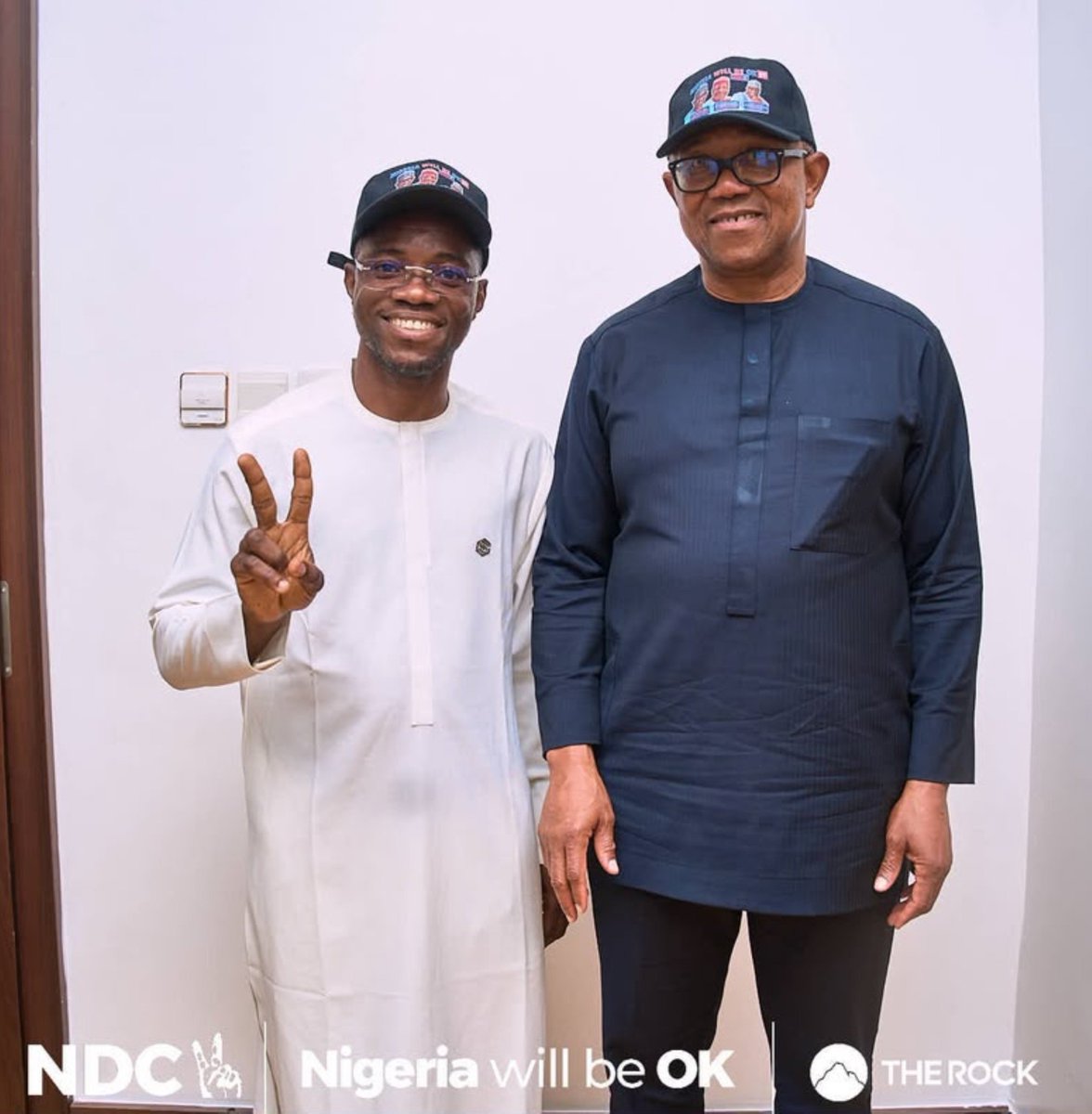 ChidiIloamaeke's tweet photo. In 2014, as a First-Class graduate, Peter Obi recognised and rewarded my academic achievement with ₦1,000,000.

12 years later, in Abuja, I stood beside him again, this time as a communication professional with a voice of my own.

My support for him is deeply personal, rooted in a moment I have never forgotten. H.E Mr. Peter Obi invested so much in education that the gains of his good works still remain for all to see.

From recognition to responsibility. From the classroom to the public square. 🇳🇬

Do not forget to join Mr. Peter Obi in a New Nigeria Global Digital Townhall on Sunday, October 4, 2026, time is 7:00 PM WAT/GMT | 2 PM EST | 12 PM MST. Attendance is by registration. Visit: https://t.co/56CzQeCgsq.

A new Nigeria is POssible. 

#Nigeria #VoteNDC #PeterObiDigitalTownHall #Globaldigitaltownhall #Townhall