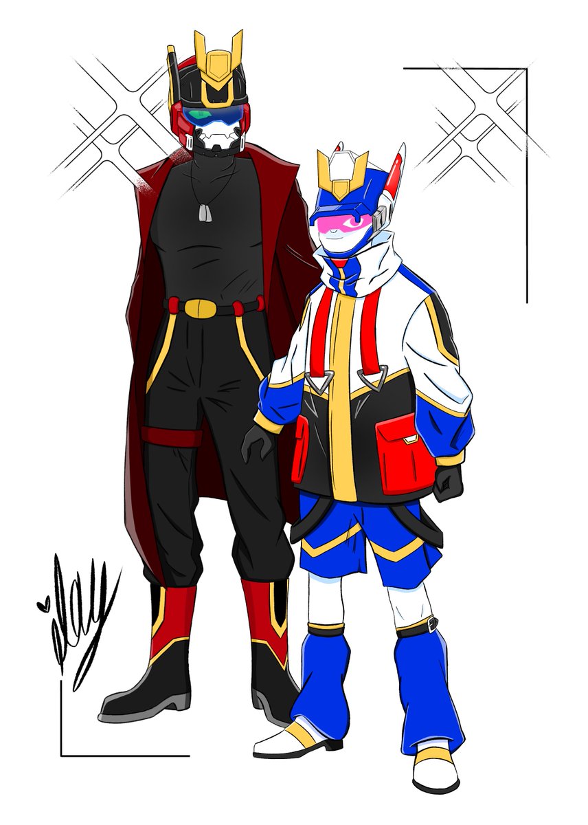 aylay_sqly's tweet photo. Commander and subordinate
#λ©νμΉ΄λλ΄
#Metalcardbot
#MCB
#Flamenova
#Bluecop
#Flamecop https://t.co/zIJME46HBH