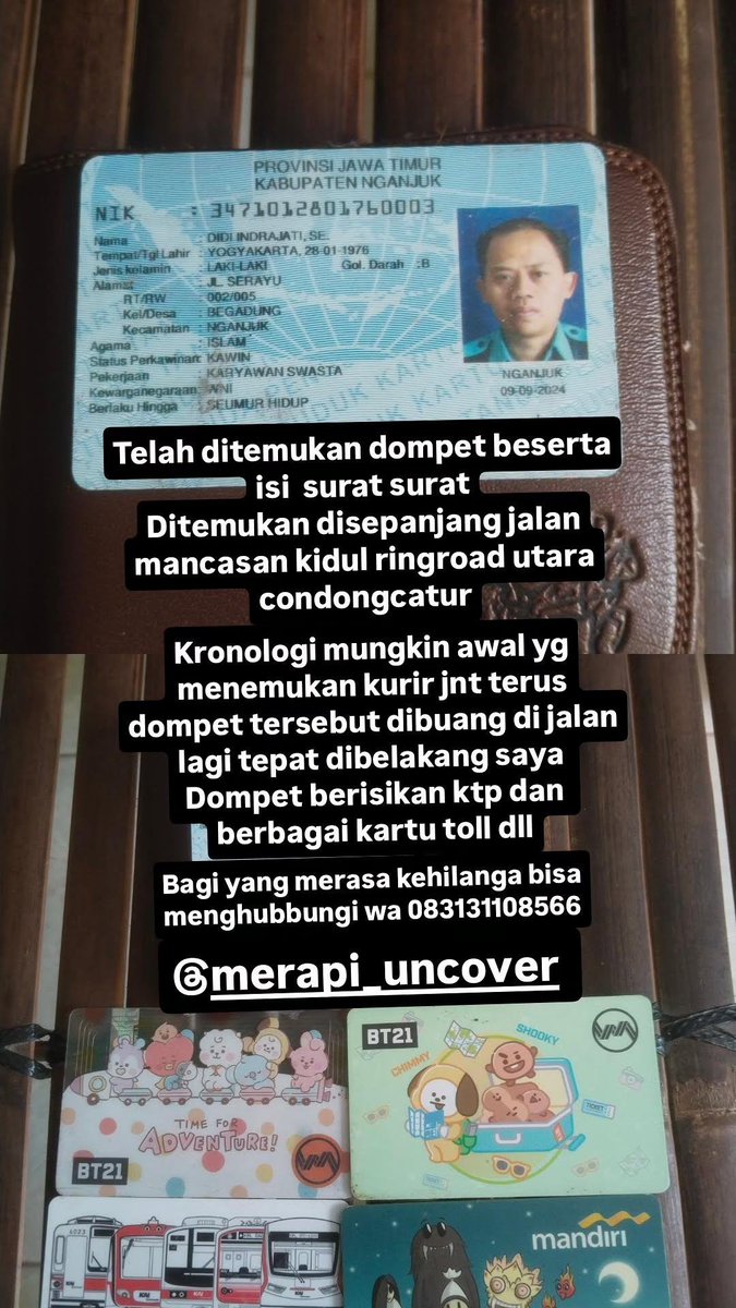 andrie_yoga's tweet photo. Tolong di bantu up min @merapi_uncover @merapi_uncover @merapi_uncover https://t.co/l6BBGf9WHH