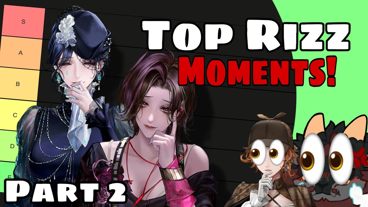 DefinitlyCrunky's tweet photo. PTN Rizz tierlist Part 2/2 
Watch Here 👀: https://t.co/BTrhazC4wB https://t.co/s0PA3A9YOj