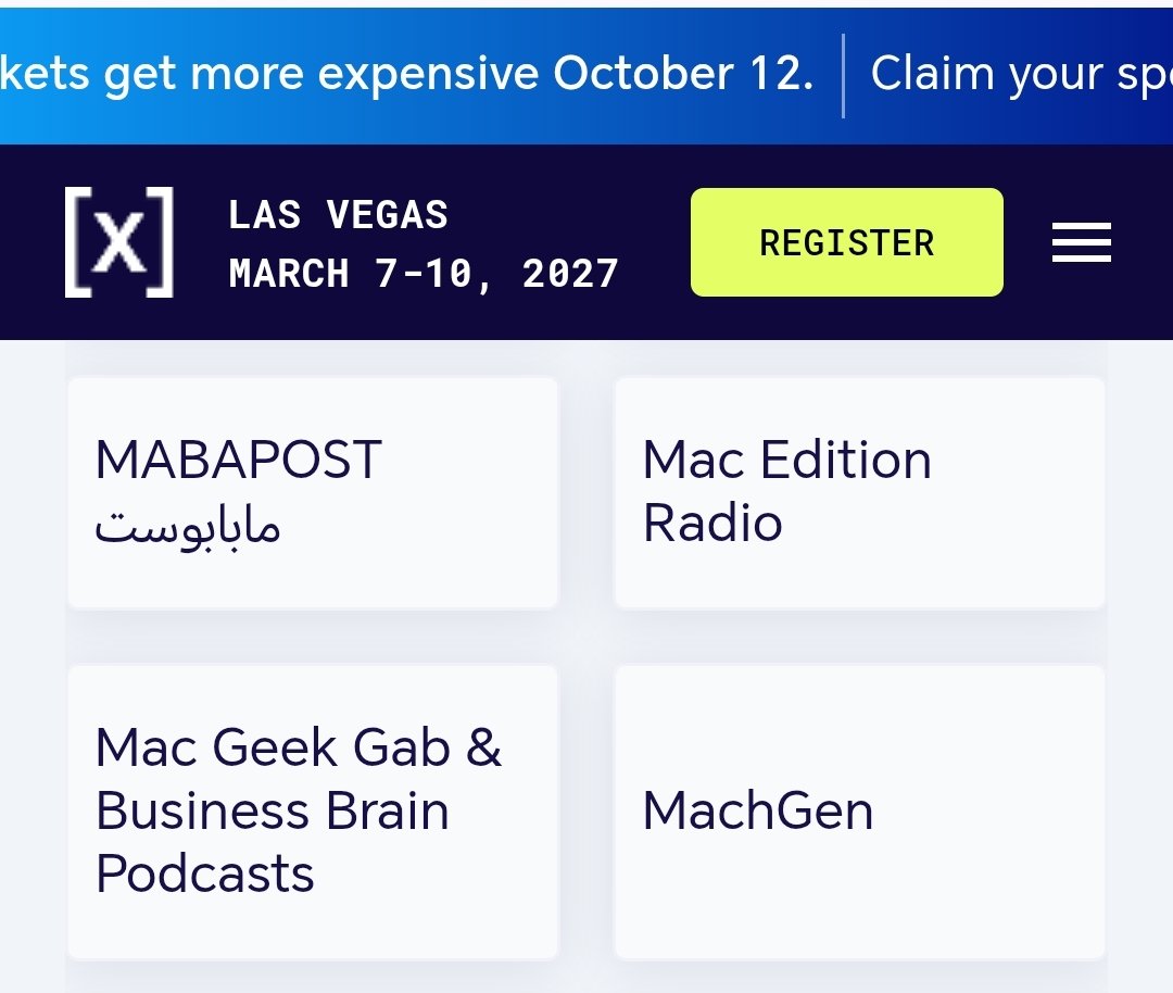 tweetMABA's tweet photo. From #Tunis ๐น๐ณ to #LasVegas ๐บ๐ธ the journey continues!
Proud to see @MABAPOSTtn featured on the @HumanXCo platform.
Weโve been selected again as attending media for #HumanX 2027, March 7โ10 in Las Vegas.
More information here ๐ https://t.co/C3DeO3wqVL
#HumanX2027 #HumanX27 https://t.co/ZXNhEpkKlA