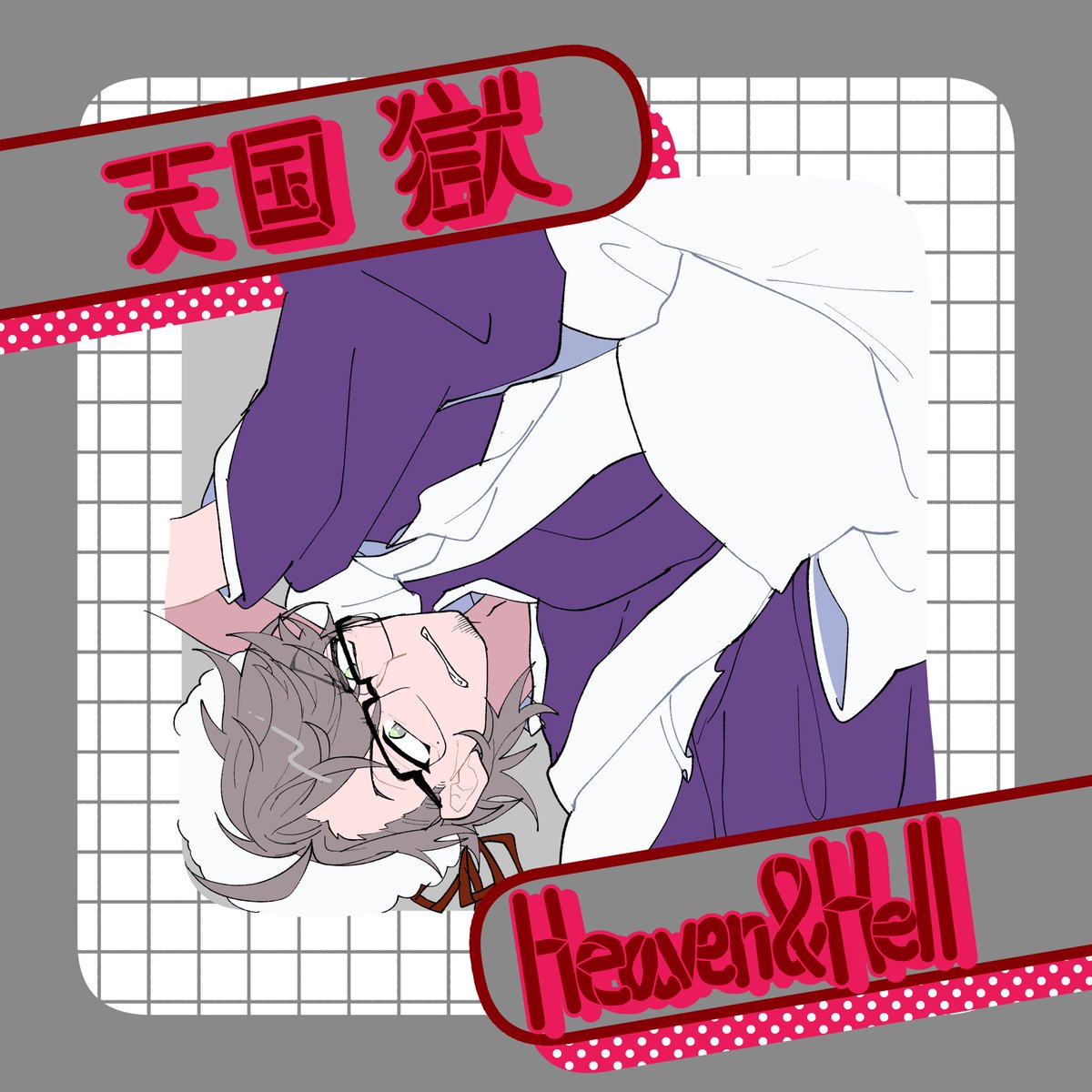 3so253bakatare's tweet photo. 🎤メイドイラスト本web再録❻💜
以上です　お手に取ってくださりありがとうございました！ https://t.co/c2GdLqGJvE