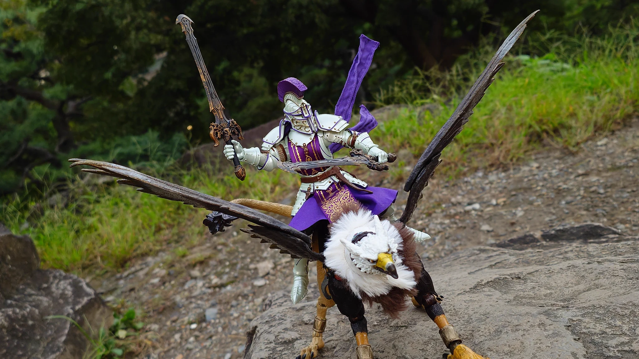 稀少品・グリフォン フィギュア 騎士付き ベルディオ on X: 
