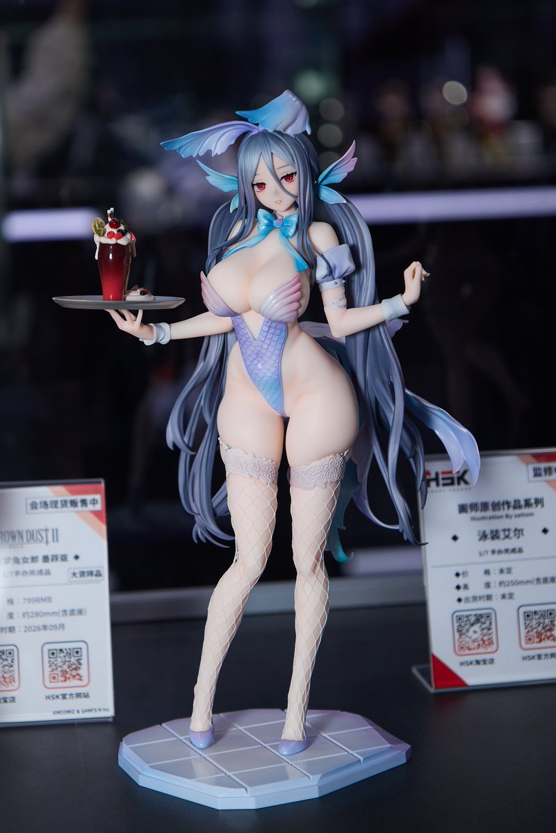 Hobbysakura's tweet photo. ✨HSK出展情報✨
Wonder Festival 2026 上海にて、
『ブラウンダスト2』より

◤デイドリーム・バニー モルフェア◢
1/7スケールフィギュアの製品サンプルを展示いたします！

▼会場情報▼
📍上海新国際博覧センター
 Hobby Sakuraブース【W5-A18】
📅2026年10月3日（土）〜4日（日）

お越しの際は、ぜひお立ち寄りください✨

#WF2026上海 #HobbySakura #ブラウンダスト2