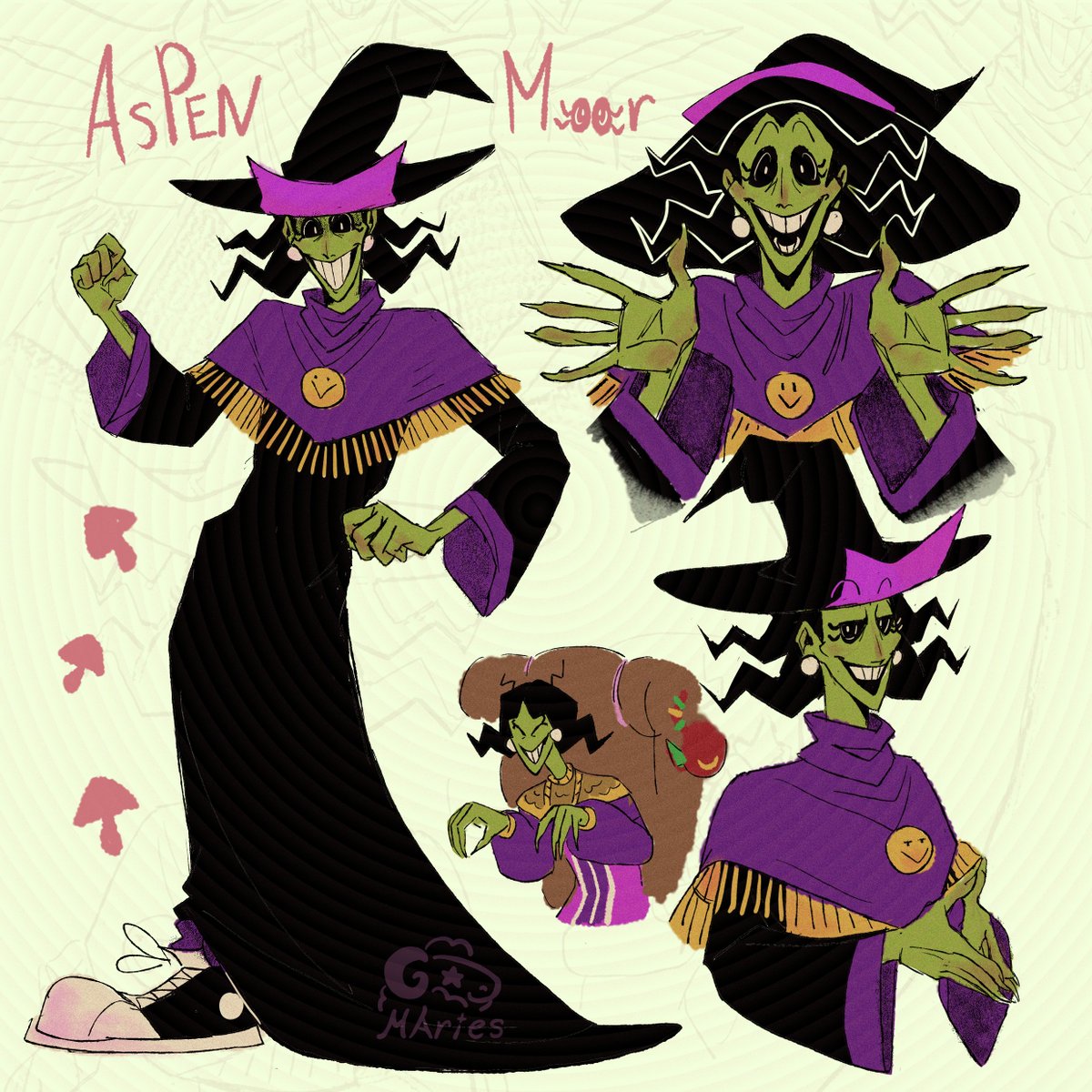 Mari9spng's tweet photo. 🍄💜
#spookymonth #aspenmoor https://t.co/lMXTgtle8H