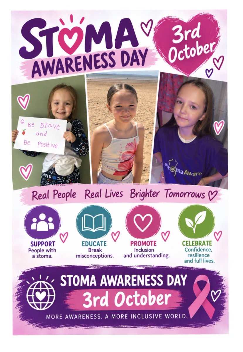 JourneyStoma's tweet photo. 💜Stoma Awareness Day 2026 💜
 Jessica loves to raise awareness to help support others living with a stoma , bringing the stoma community together so they are not alone , working hard to raise awareness and educate others and most importantly advocates for understanding 💜 https://t.co/KpG3d6hMJg