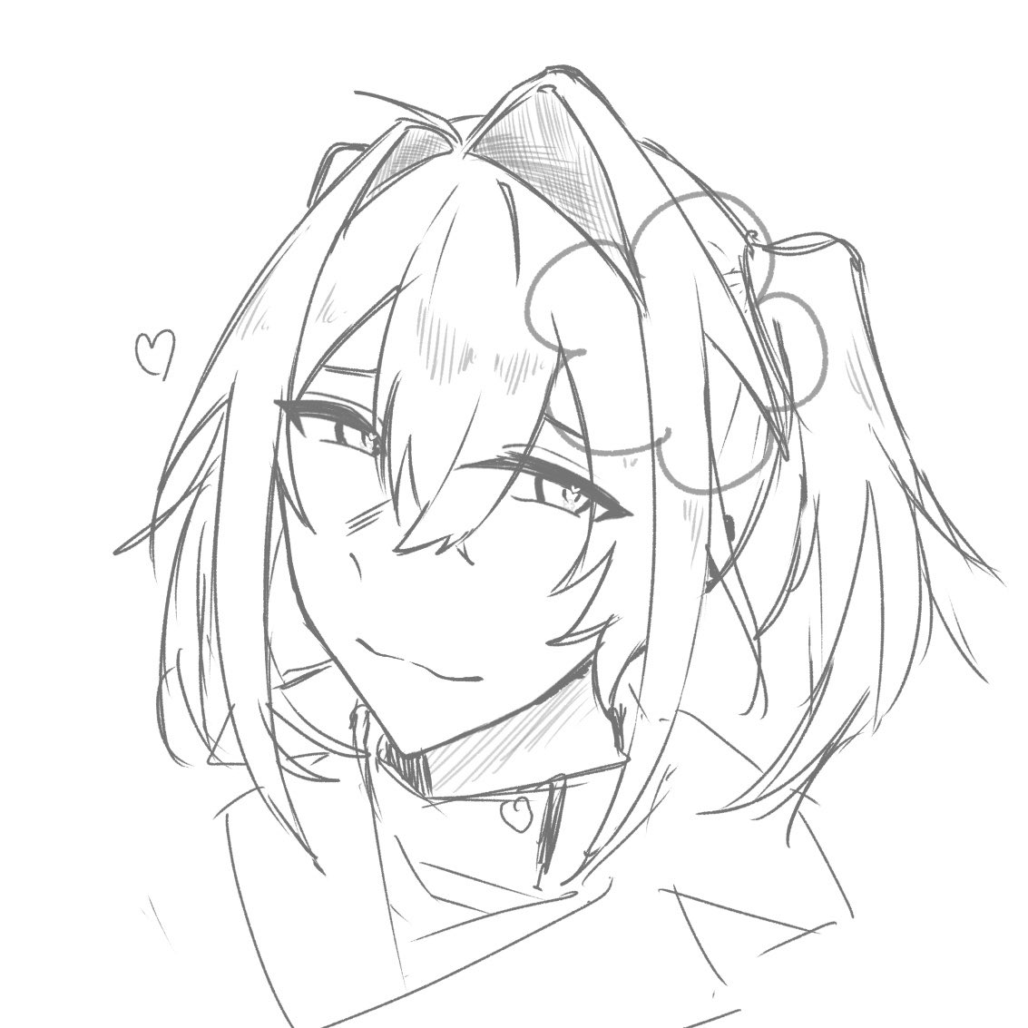 kaoha1103's tweet photo. 歌枠聴きながら描いたやつー！ https://t.co/srmfccy9Lo