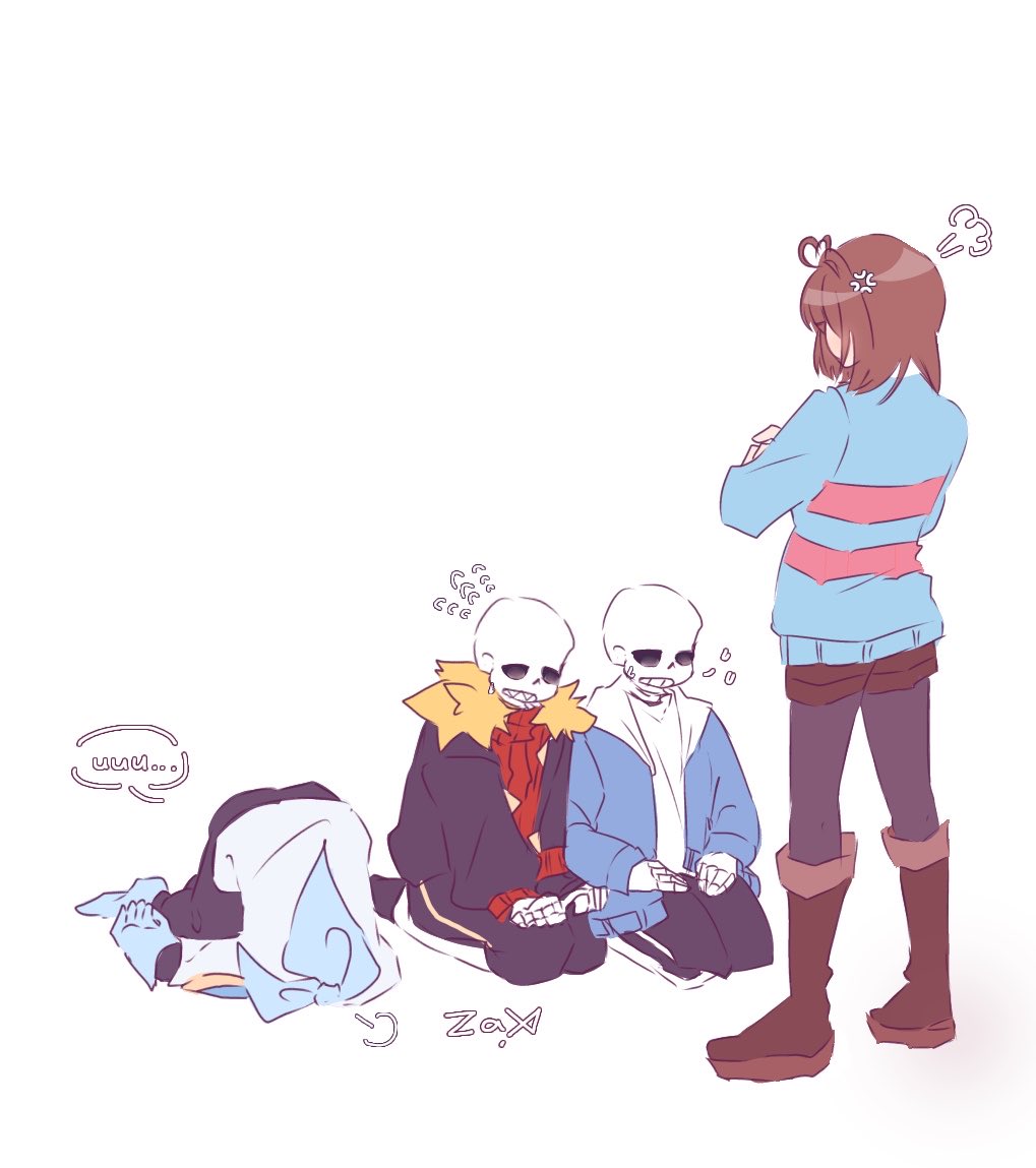 L4M404's tweet photo. ✨💢
#undertaleAU #sansxfrisk https://t.co/GmKKULSW1s