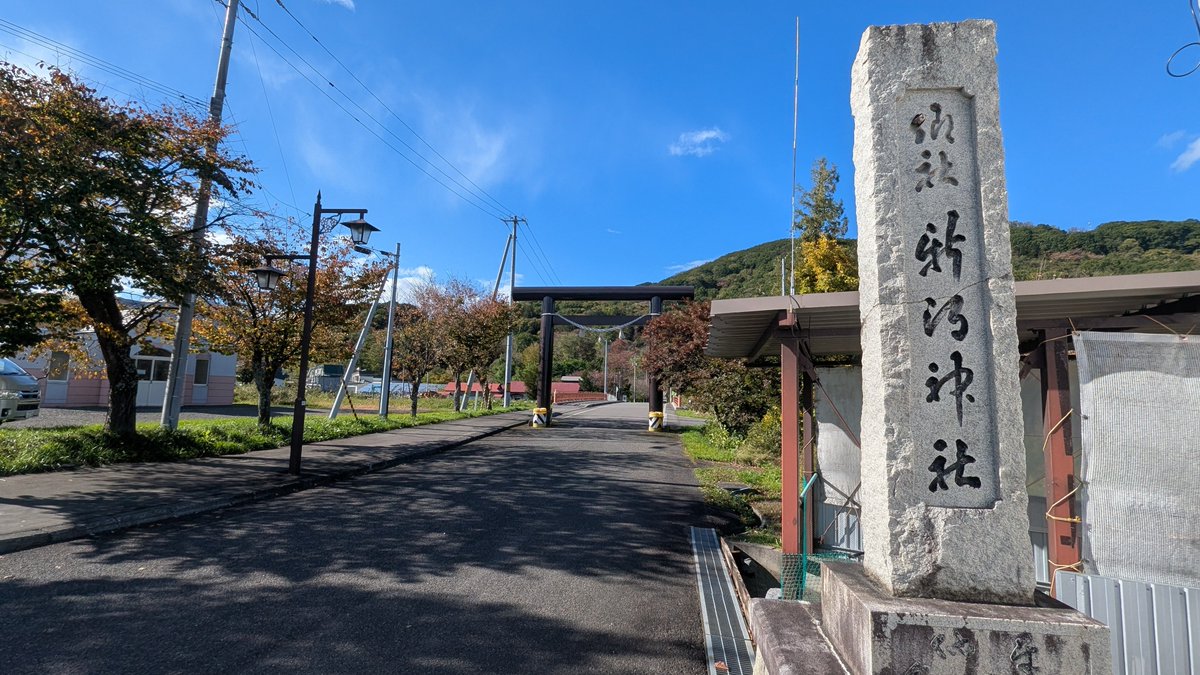 kusakaaoi's tweet photo. 新得神社！
にゃーにゃーすり寄ってくる可愛い猫がいたけど野良猫らしい https://t.co/e7EiZjEiGE