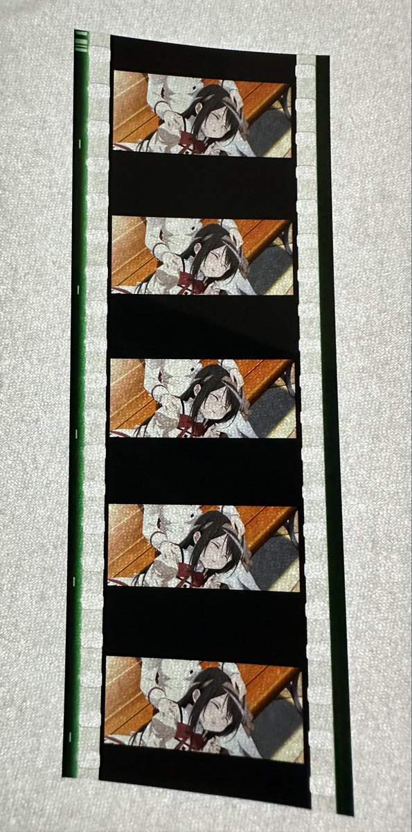 rascalmadoka's tweet photo. 廻天の特典フィルム良すぎる…。宝物にします😭 https://t.co/LYGyVgm3Hw