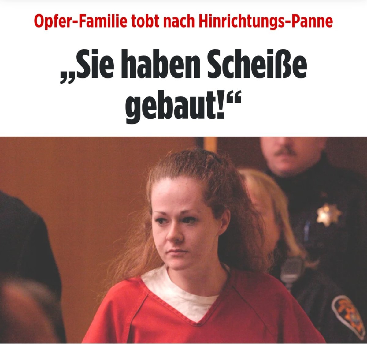 LilitThyra's tweet photo. Versteht irgendjemand, warum im Krankenhaus jetzt um ihr Leben gekämpft wird.

Diese Person sollte hingerichtet werden, also sterben! Nun wird alles dafür getan, um sie am Leben zuerhalten.

Für mich persönlich macht das keinen Sinn! https://t.co/2m5jFZXxs1