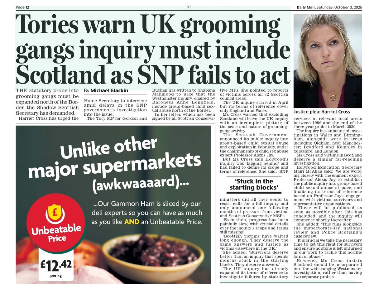 AgentP22's tweet photo. The SNP can produce independence papers at thecdrop of a hat. 

Ask it to establish an inquiry into horrific child sexual exploitation however and suddenly everything becomes terribly complicated. https://t.co/aLzXg3gDsu