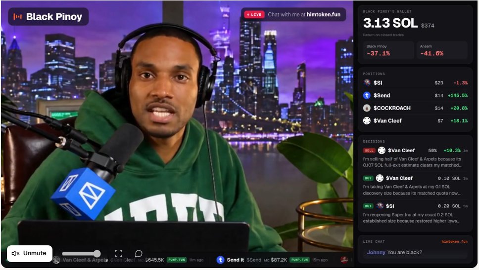 HIM_Token's tweet photo. Can Black Pinoy beat @blknoiz06?

https://t.co/Jk4TFy99cK

solana:2bHz7Uq8arFttDotBgGFsVKXxN2n7hM39Cktna69pump https://t.co/1SxLUbPZsm