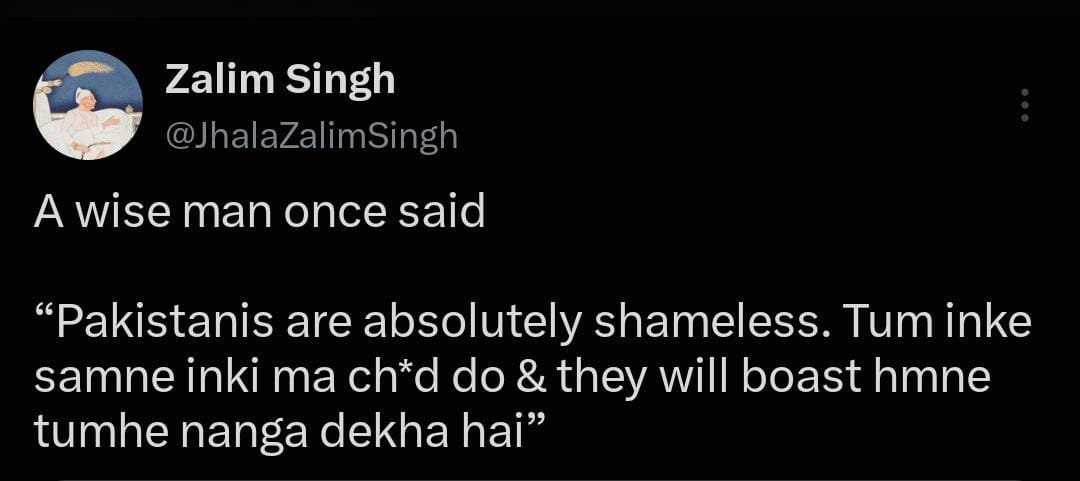 Goreunit's tweet photo. Once a wise man @JhalaZalimSingh rightly said🤣🤣🤣... https://t.co/ghbnHSOLBH