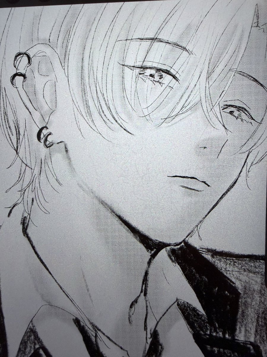 877631O89's tweet photo. 髪がかかる目も毎回一旦描いてるから、消す前にもったいなくて撮る写真がたまってる https://t.co/lWD7dSkIQO