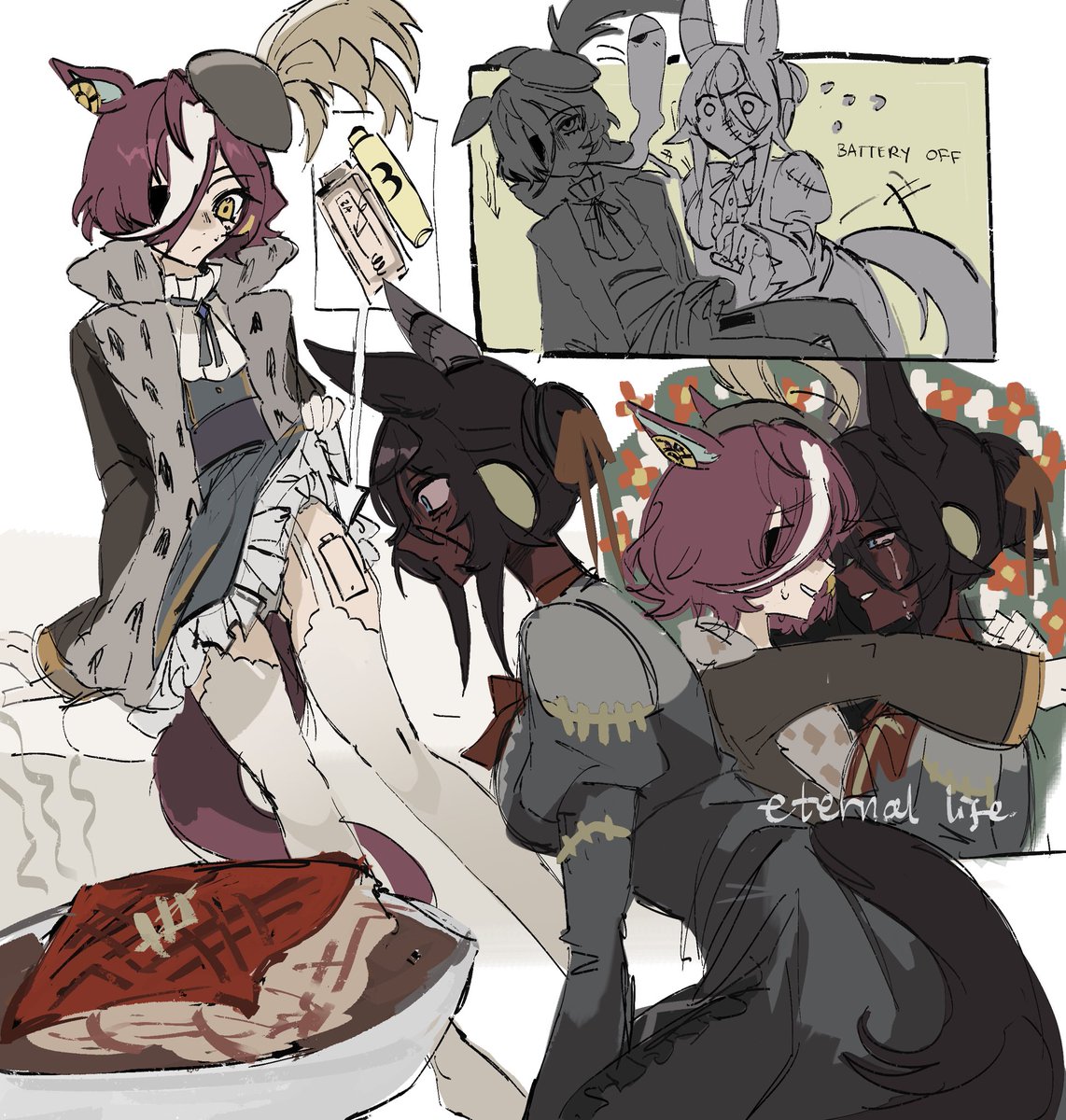 dnesctes's tweet photo. krgm / mechanical doll who wants her creator to live an eternity (consequences apply) https://t.co/YUrLFyWMqU