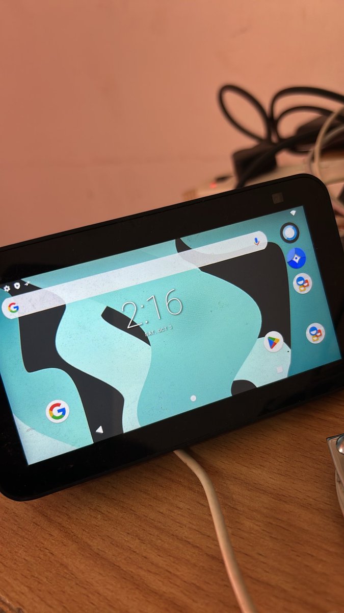 jithins4nkar's tweet photo. Got Lineage OS running on echoshow

@opencode https://t.co/fMlvjRyGhc