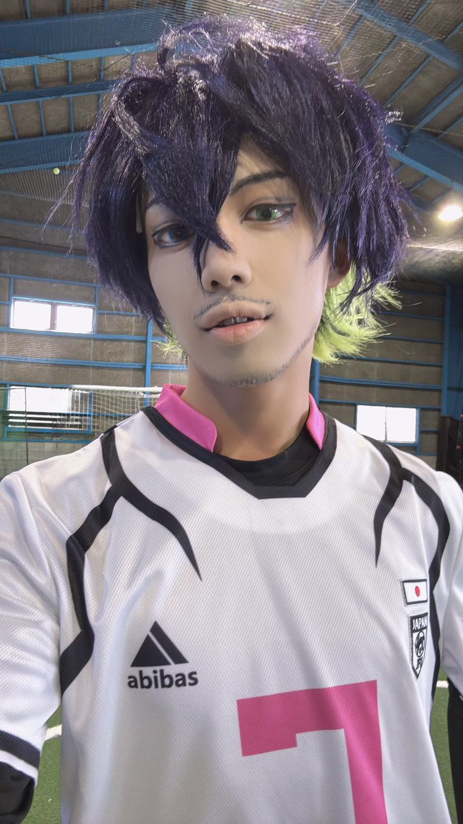 pascalcos123's tweet photo. ブルロ併せ❗️愛空でいました〜⚽️

#北陸男性レイヤーブルロ併せ2026 https://t.co/21XTFLKzo0